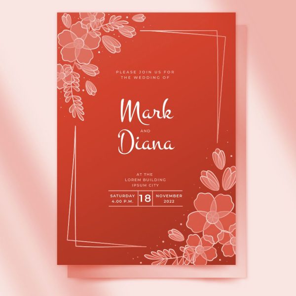 E Wedding Card Category